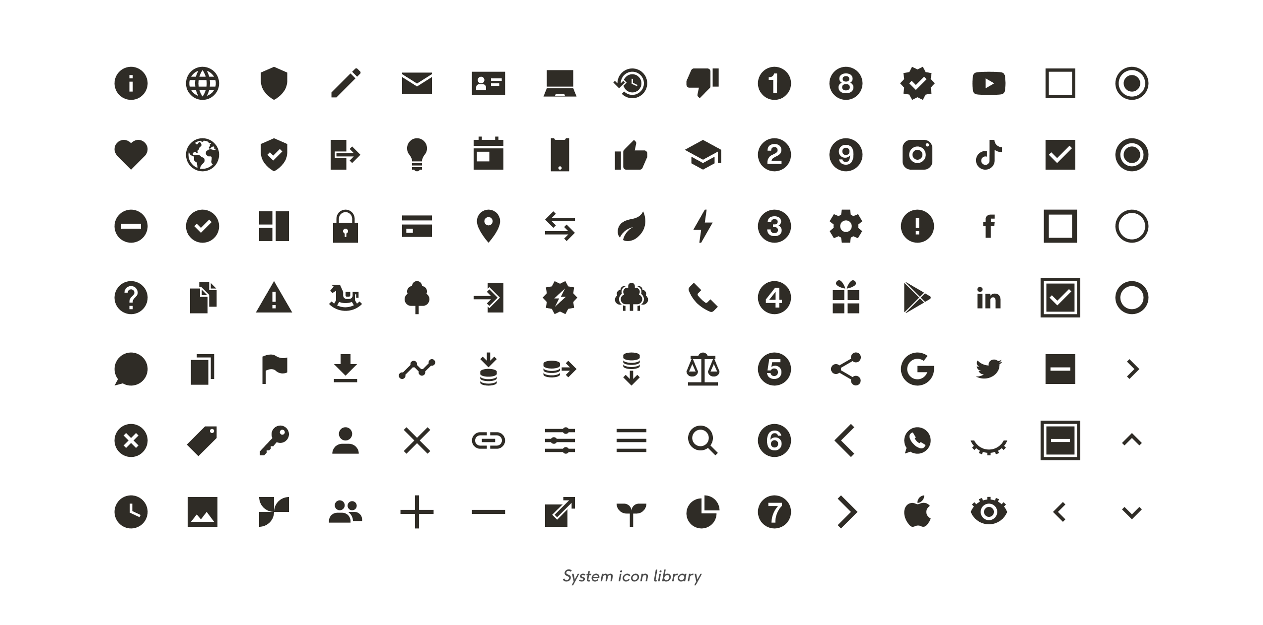 Icons mobile